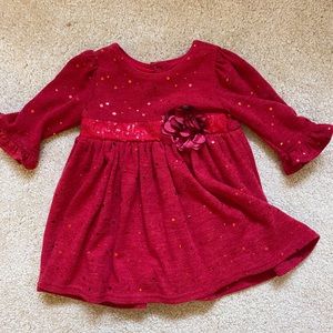 YOUNGLAND BABY Red Dress - 18 Months
